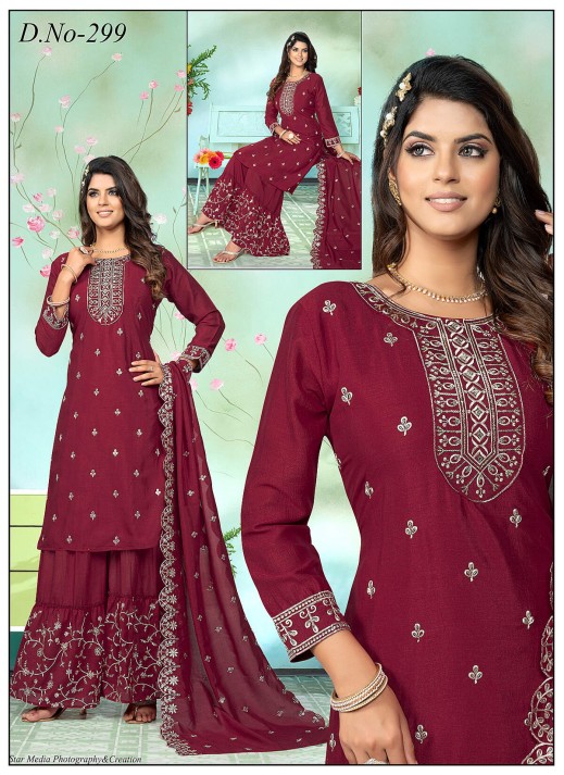 Best Embroidery Kurtis Suppliers in India | Ajmera Fashion  in Surat